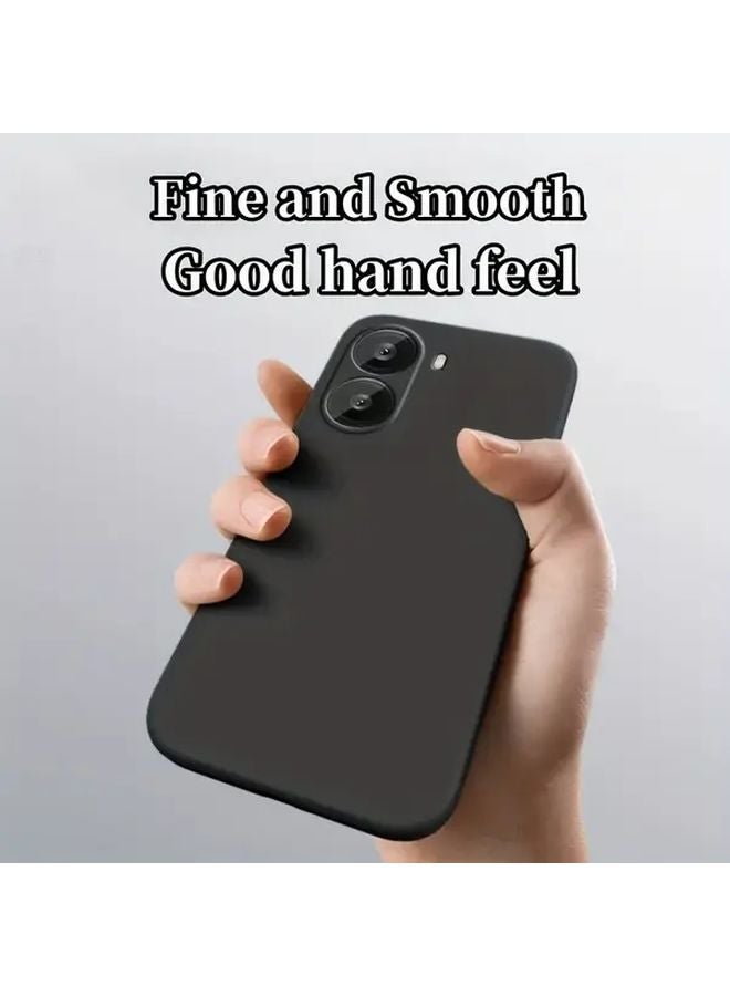 Black Shockproof Protective TPU Phone Case For Xiaomi Poco X7 - Image 3